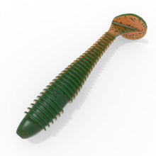 Load image into Gallery viewer, Aluminum Injection Soft Plastic Lure Multi-Cavitiy Mold For Swimg Impact Fat Swimbait 3.8" (5-Cavities)