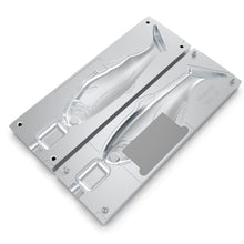 Load image into Gallery viewer, Aluminum Injection Soft Plastic Lure Mold For Fishing Battle Shad Style Swimbait - Single Cavity