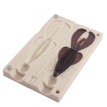Load image into Gallery viewer, Soft Plastic Creature Bug Mold Jig Trailer 3.8 Inch Bugmolds USA