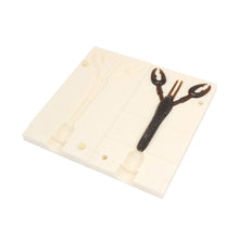 Load image into Gallery viewer, Soft Plastic Craw Bait Mold Jig Trailer 4 Inch Creature Bugmolds USA