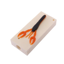 Load image into Gallery viewer, Soft Plastic Craw Bait Mold Jig Trailer 4 Inch Creature Bugmolds USA