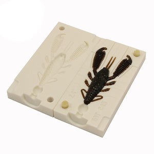 Soft Plastic Lure JDM Craw Crayfish Mold 4" Bugmolds USA