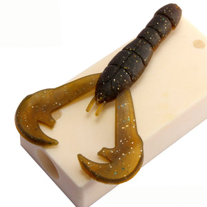 Soft Plastic Lure Strike Craw Crayfish Mold 3.8" Bugmolds USA