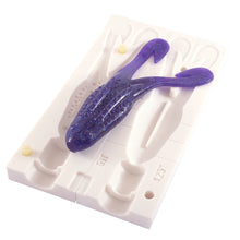 Load image into Gallery viewer, Soft Plastic Lure Frog Bait Mold 4.25&quot; Bugmolds USA