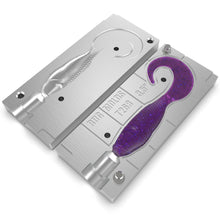 Load image into Gallery viewer, Aluminum Injection Soft Plastic Lure Mold For Fishing Swim Mullet Saltwater Bait - Single Cavity