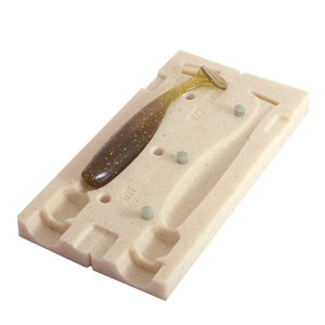 Soft Plastic Shiner Swimbait Mold Shad Paddle Tail 4 Inch Bugmolds USA