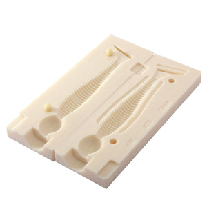 Soft Plastic Swimbait Mold Paddle Tail 2.8 Inch Bugmolds USA