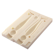 Load image into Gallery viewer, Soft Plastic Swimbait Mold Paddle Tail 3.3 Inch Bugmolds USA