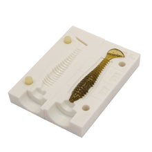 Load image into Gallery viewer, Soft Plastic Lure Mold Shad Fat Swimbait Paddle Tail 2 Inch Bugmolds USA