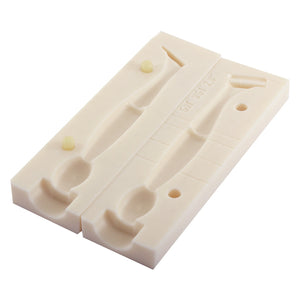 Soft Plastic Swimbait Mold Shad Style Paddle Tail 5 Inch Bugmolds USA