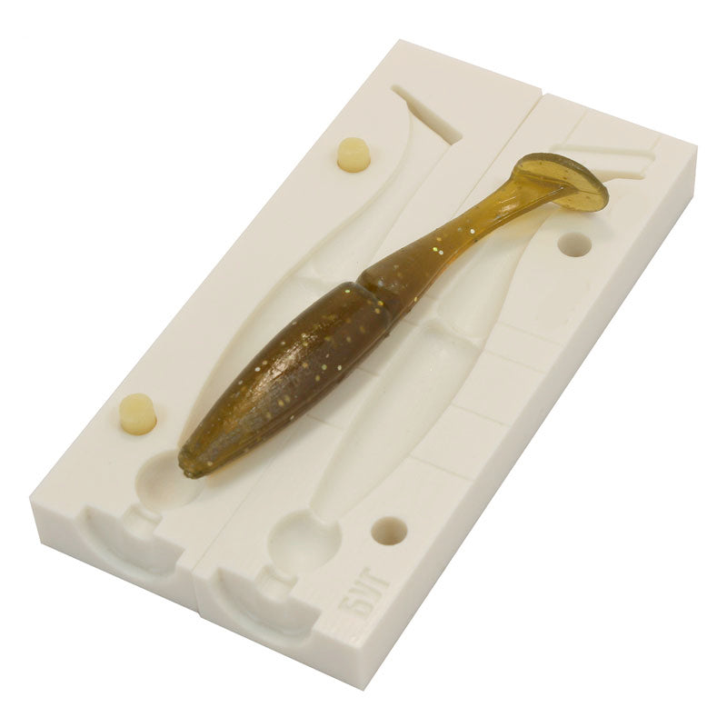 Our high quality stone mold to make your favorite soft lures