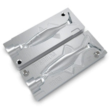 Load image into Gallery viewer, Aluminum Injection Soft Plastic Lure Mold For Fishing Alburnus Shiner Swimbait - Single Cavity