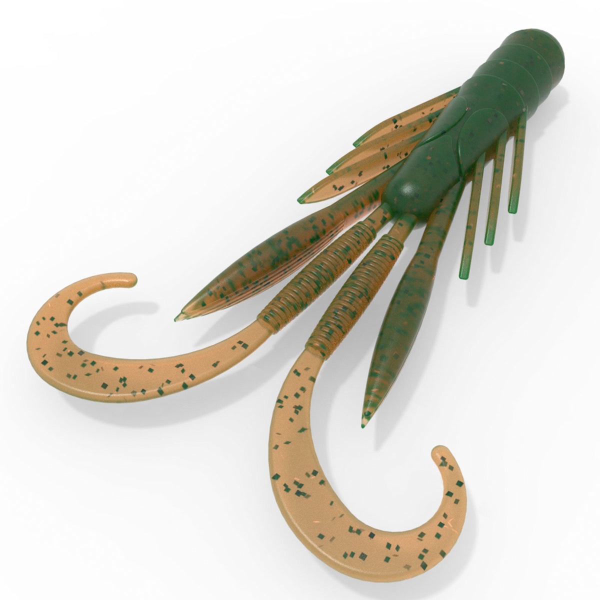 Aluminum Injection Soft Plastic Lure Mold For Fishing IncrediSlim Flip ...