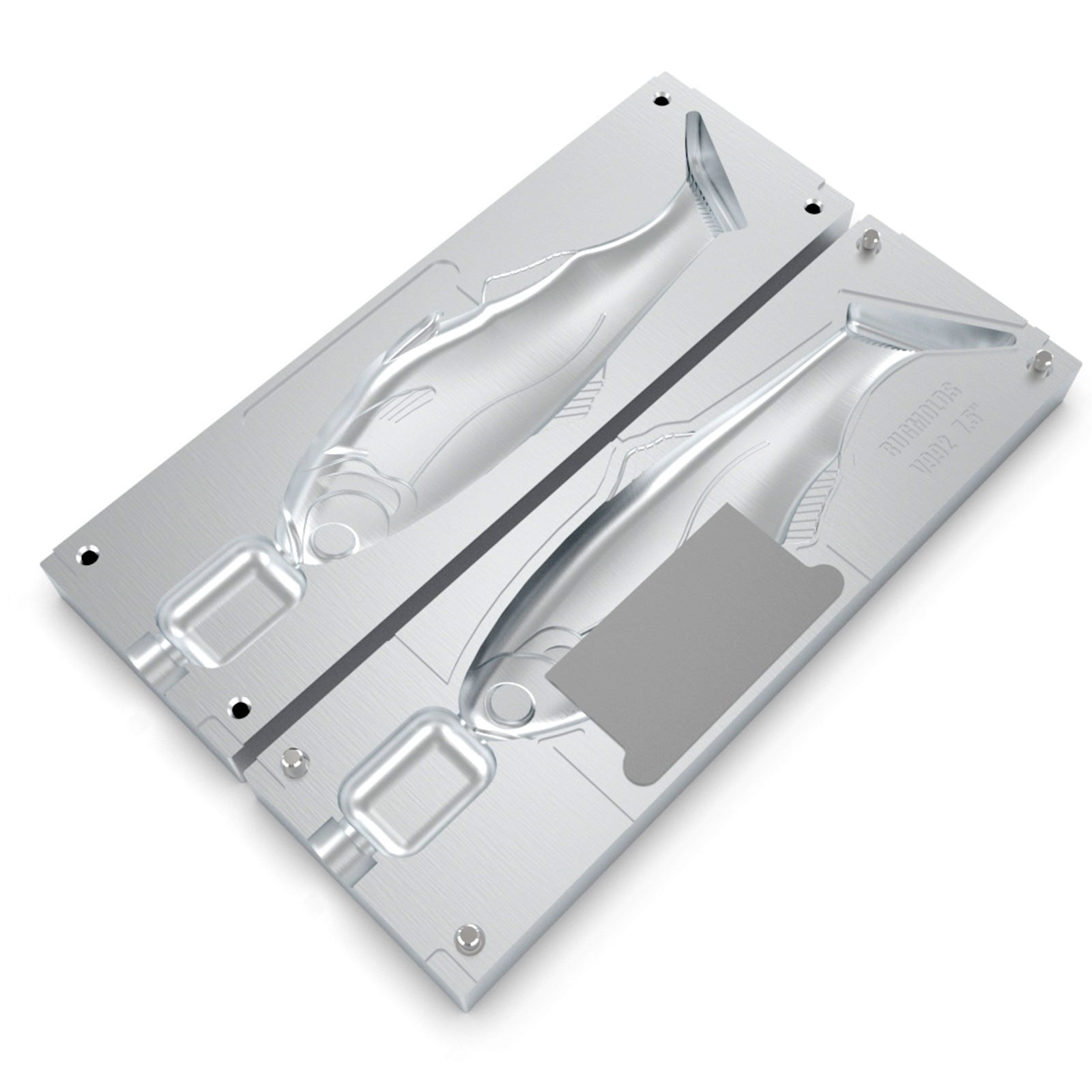 thumbnail image 2 of Soft Plastic Lure Mold – Chunk Style – For Freshwater & Saltwater Fishing 2 of 3