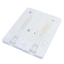 Load image into Gallery viewer, Soft Plastic Larva Bug Mold Creature Bait 4 Inch Bugmolds USA