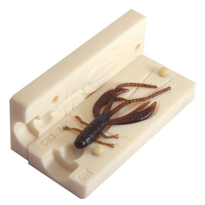 Soft Plastic Shrimp Mold Fishing 2.8 Inch Lure Bugmolds USA