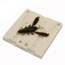 Load image into Gallery viewer, Soft Plastics JDM Craw Crayfish Trailer Mold 3in Bass Fishing Lure Bugmolds USA