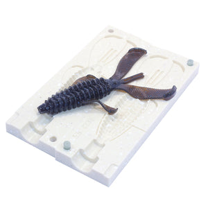 Soft Plastic Creature Bug Mold Jig Trailer 3.8 Inch Bugmolds USA