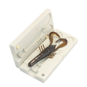 Soft Plastic Flipping Craw Bait Mold Crayfish Fishing Lure 3.5 Inch Bugmolds USA