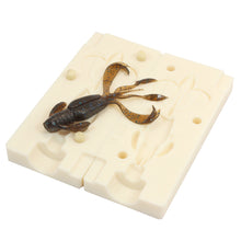Load image into Gallery viewer, Soft Plastic Creature Bait Mold Flapping Trailer 3.6 Inch Bugmolds USA