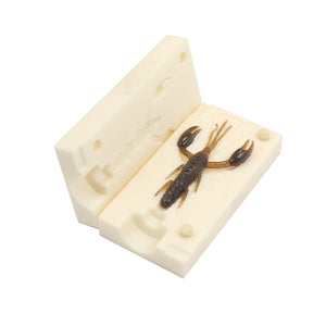 Soft Plastic Craw Bait Mold Jig Trailer 3 Inch Finesse Creature Bugmolds USA