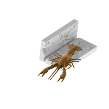 Load image into Gallery viewer, Soft Plastic Real Craw Bait Mold Creature Jig Trailer Fishing Lure 4in Bugmolds