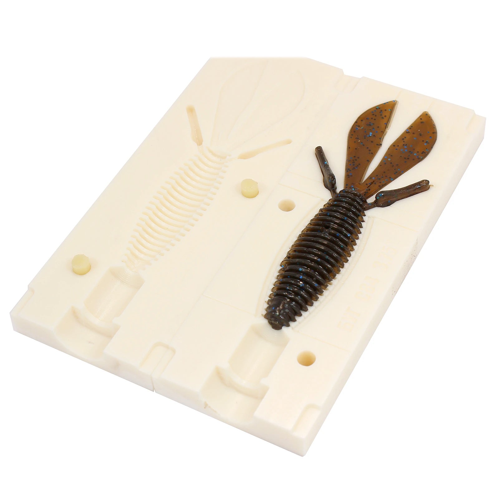 Soft Plastic Lure Missile Craw Crayfish Mold 4.4 Bugmolds USA