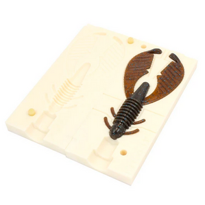 Soft Plastic Craw Bait Mold Finesse Creature Fishing Lure 2 Inch Bugmolds USA