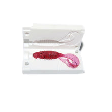 Load image into Gallery viewer, Soft Plastic Lure Mold Twister Grub Curly Flapper Tail 4 Inch Bugmolds USA