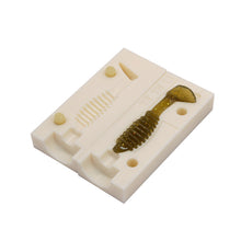 Load image into Gallery viewer, Soft Plastic Lure Bait Mold Small Swimbait Shad Paddle Tail 1.9 In Bugmolds USA