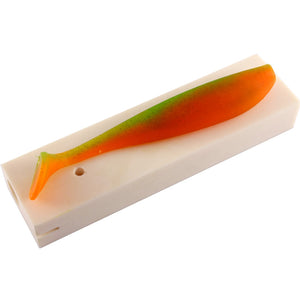 Soft Plastic Shad Swimbait Mold Paddle Tail 4 Inch Bugmolds USA