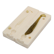 Load image into Gallery viewer, Soft Plastic Swimbait Lure Mold 2.5in Plastisol Bait Making Bugmolds USA