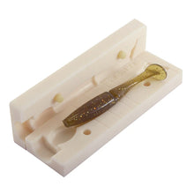 Load image into Gallery viewer, Soft Plastic Swimbait Mold Shad Style Paddle Tail 5 Inch Bugmolds USA