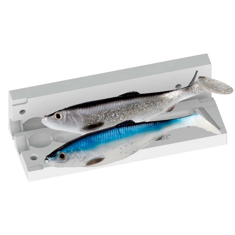 Soft Lure Mold Herring Shad Swimbait Mold Bass Fishing 7.6 Inch Bugmolds USA