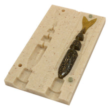 Load image into Gallery viewer, Soft Plastic Lure Jerkbait Mold Pin Tail 3.4&quot; Bugmolds USA