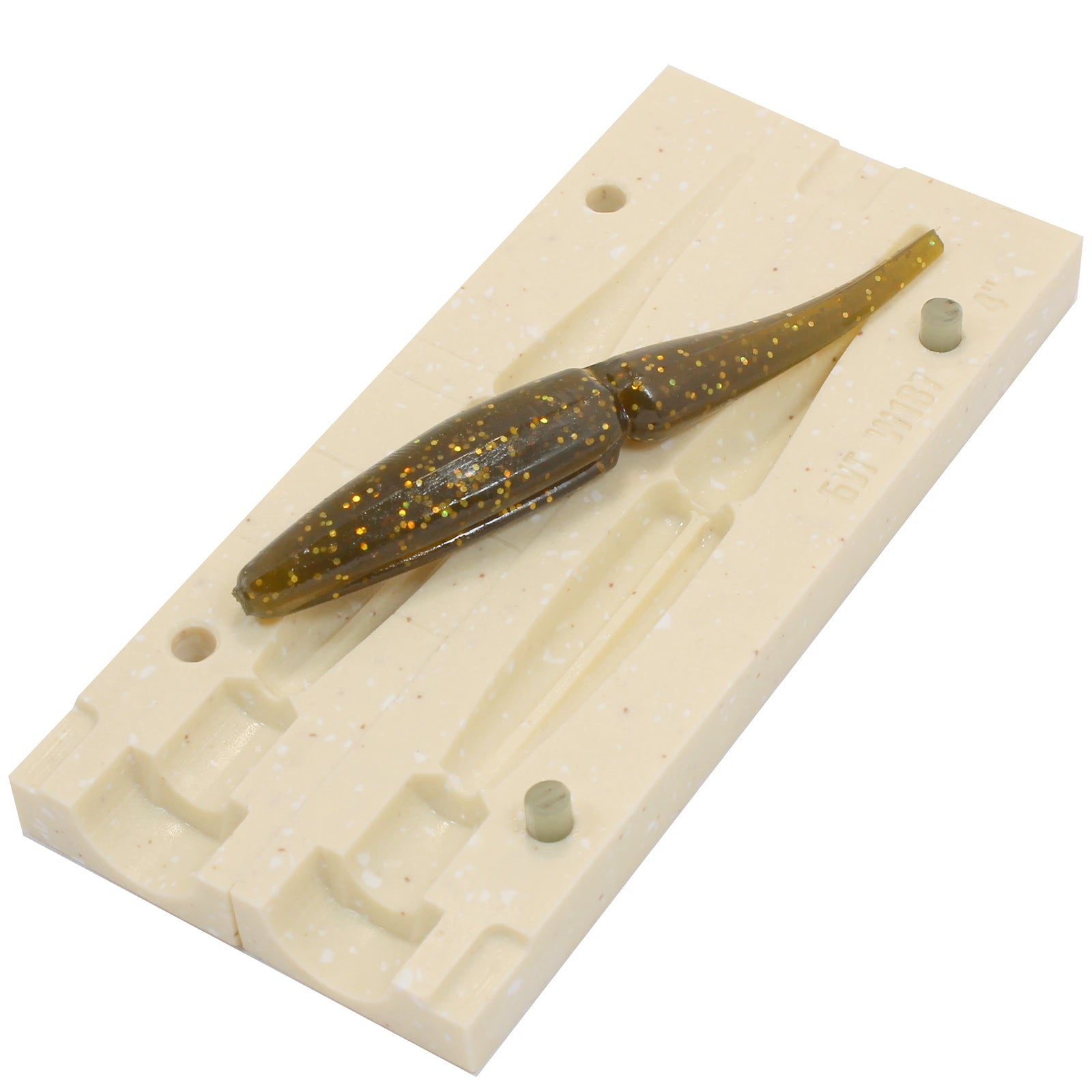 Soft Plastic Slug Worm Mold 4 Inch Bugmolds USA