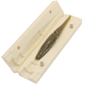 Soft Plastic Slug Worm Mold 5 Inch Bugmolds USA