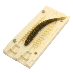 Soft Plastic Drop Shot Finesse Worm Mold 4.5 Inch Bugmolds USA