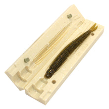 Load image into Gallery viewer, Soft Plastic Drop Shot Finesse Worm Mold 4.5 Inch Bugmolds USA