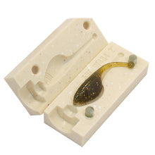 Load image into Gallery viewer, Soft Plastics Tadpole Mold Shad Style 2 Inch Bugmolds USA